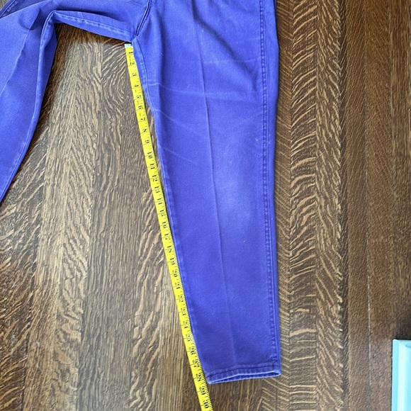 Vintage Jeans Chic Size 14 Purple - Picture 9 of 11